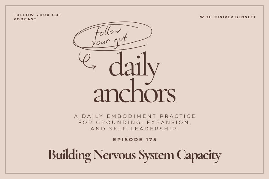 Daily Anchor: Building Nervous System Capacity | 175