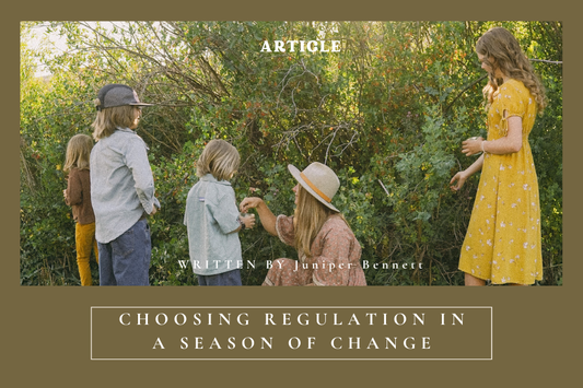 Choosing Regulation in a Season of Change