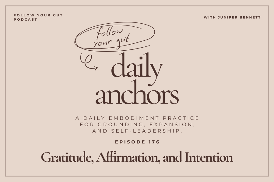 Daily Anchors: Gratitude, Affirmation, and Intention | 176
