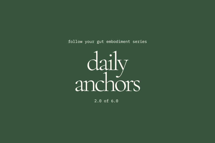Daily Anchor: Building Nervous System Capacity | 175