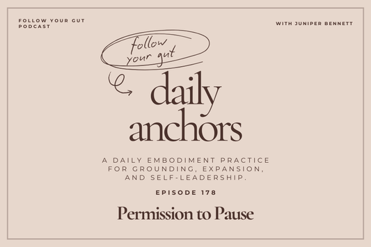 Daily Anchor: Permission to Pause | 178